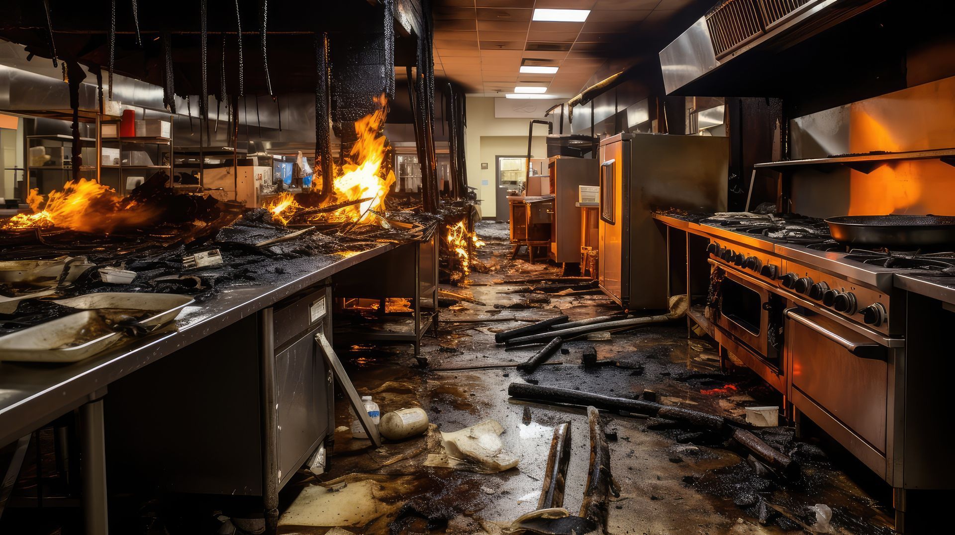 Residential & Commercial Fire Recovery by Solid Restoration Residential & Commercial Fire Recovery by Solid Restoration