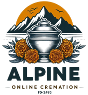 Alpine Online Cremation Logo