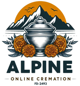 Alpine Online Cremation Logo