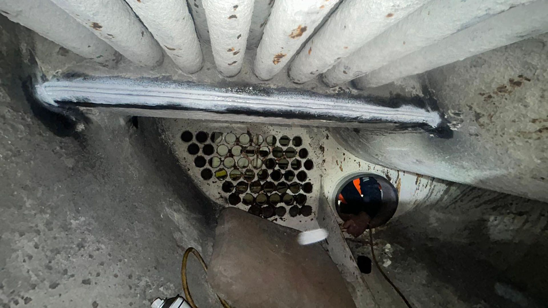 The degradation within the boiler had concentrated in the