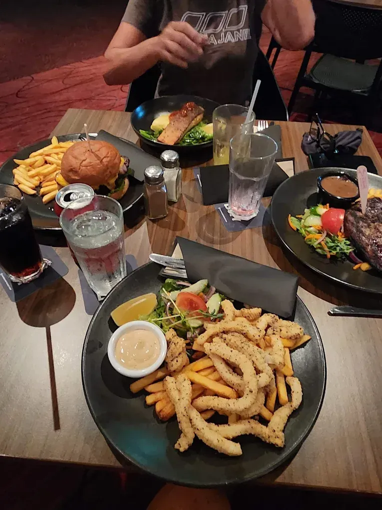 Grilled Steak With Rosemary, Salt, and Peppercorns, Served With Fries — Capricorn Tavern in Taranganba, QLD
