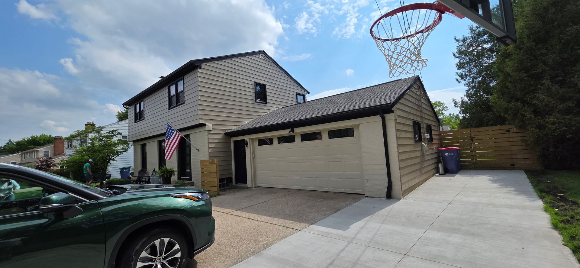 Exterior Residential Painting Project After Picture