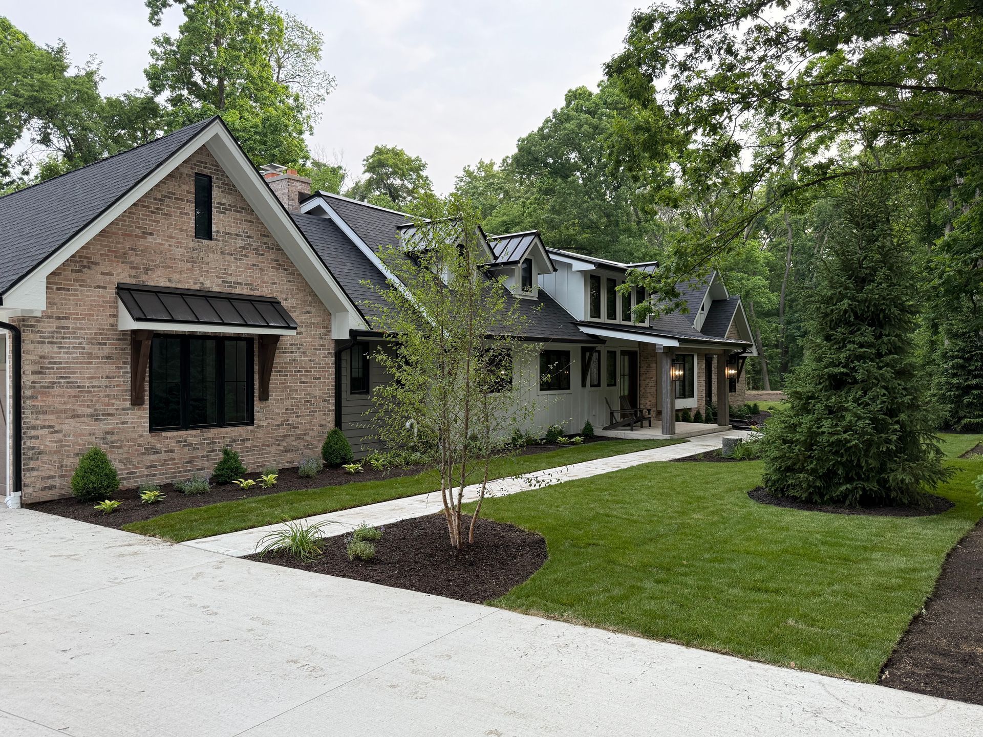Fresh sod installation for a new residential lawn in Janesville WI