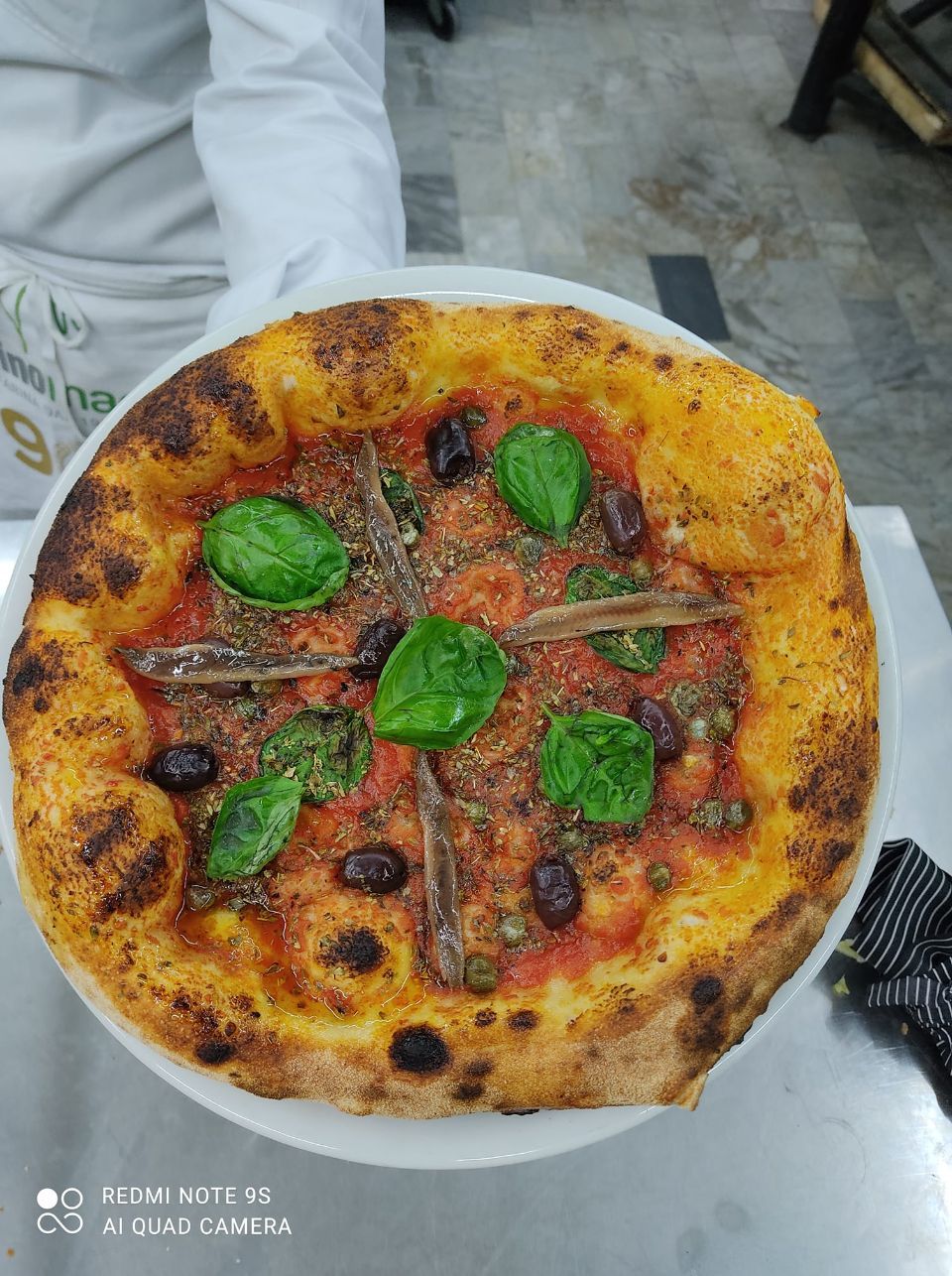pizze con basilico