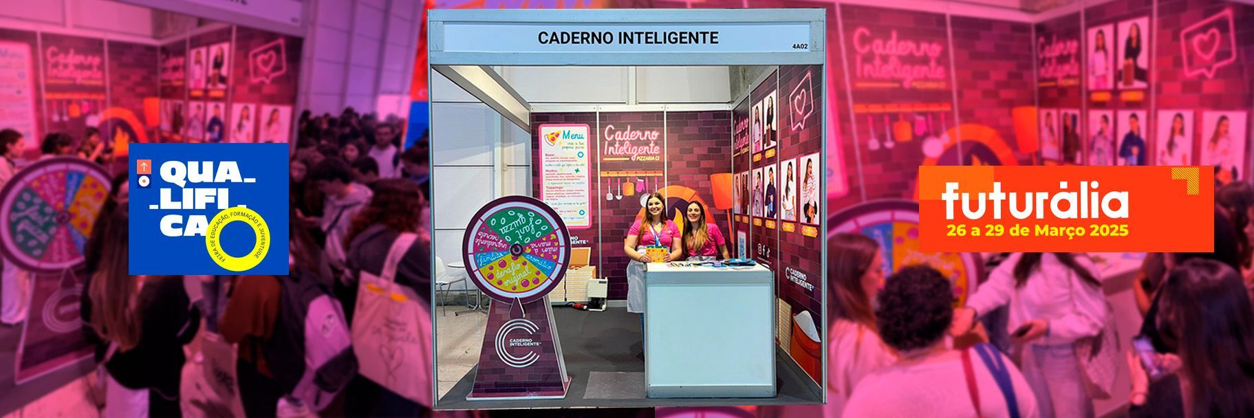 Caderno Inteligente e Rita Rocha com 10 fas