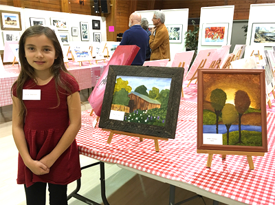 Canvastone's Student with art project 19