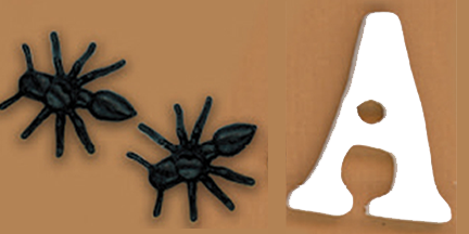 A-Ants A-Ants page in the ABC Poet Tree Children's Interactive Reading Book