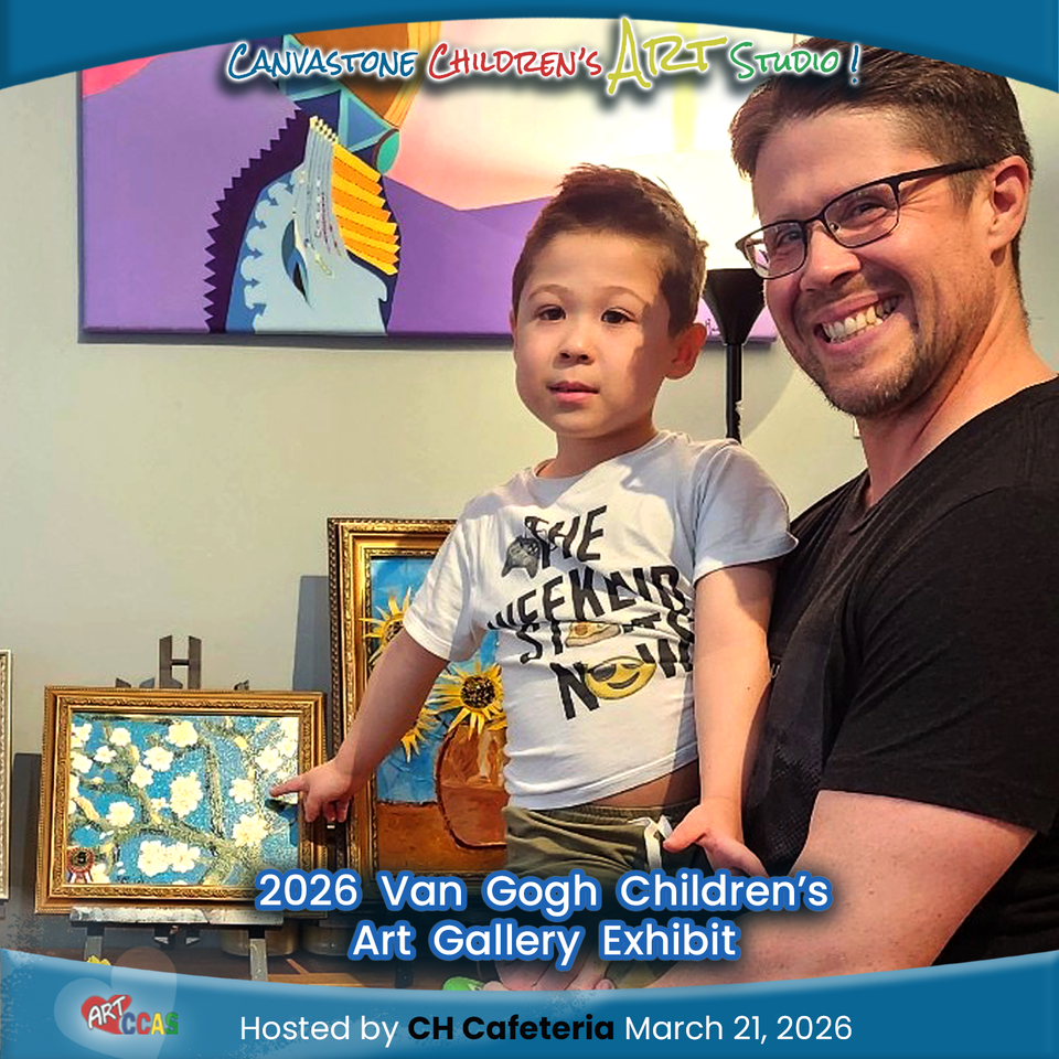 Canvastone Children's Art Exhibit-hosted by CH Cafeteria 1