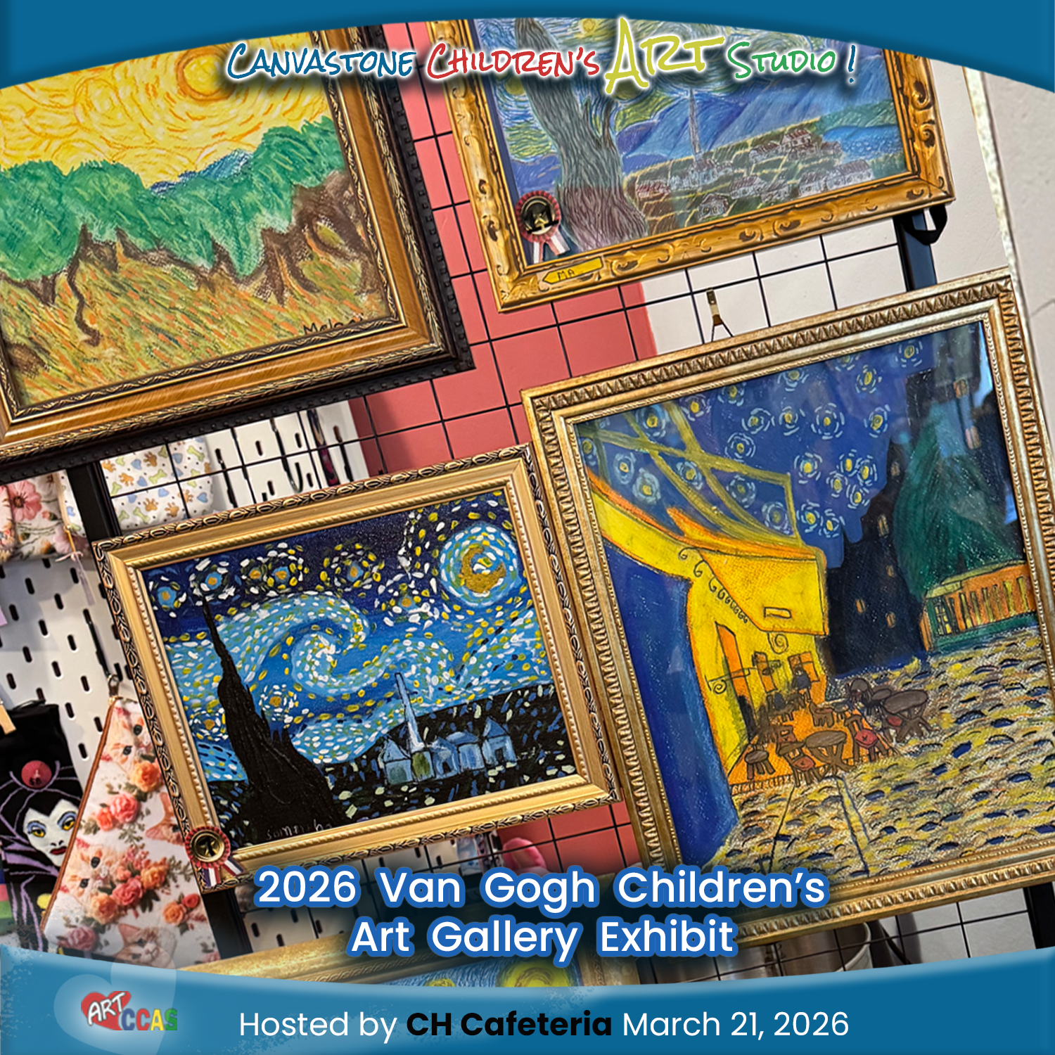Canvastone Children's Art Exhibit-hosted by CH Cafeteria 7