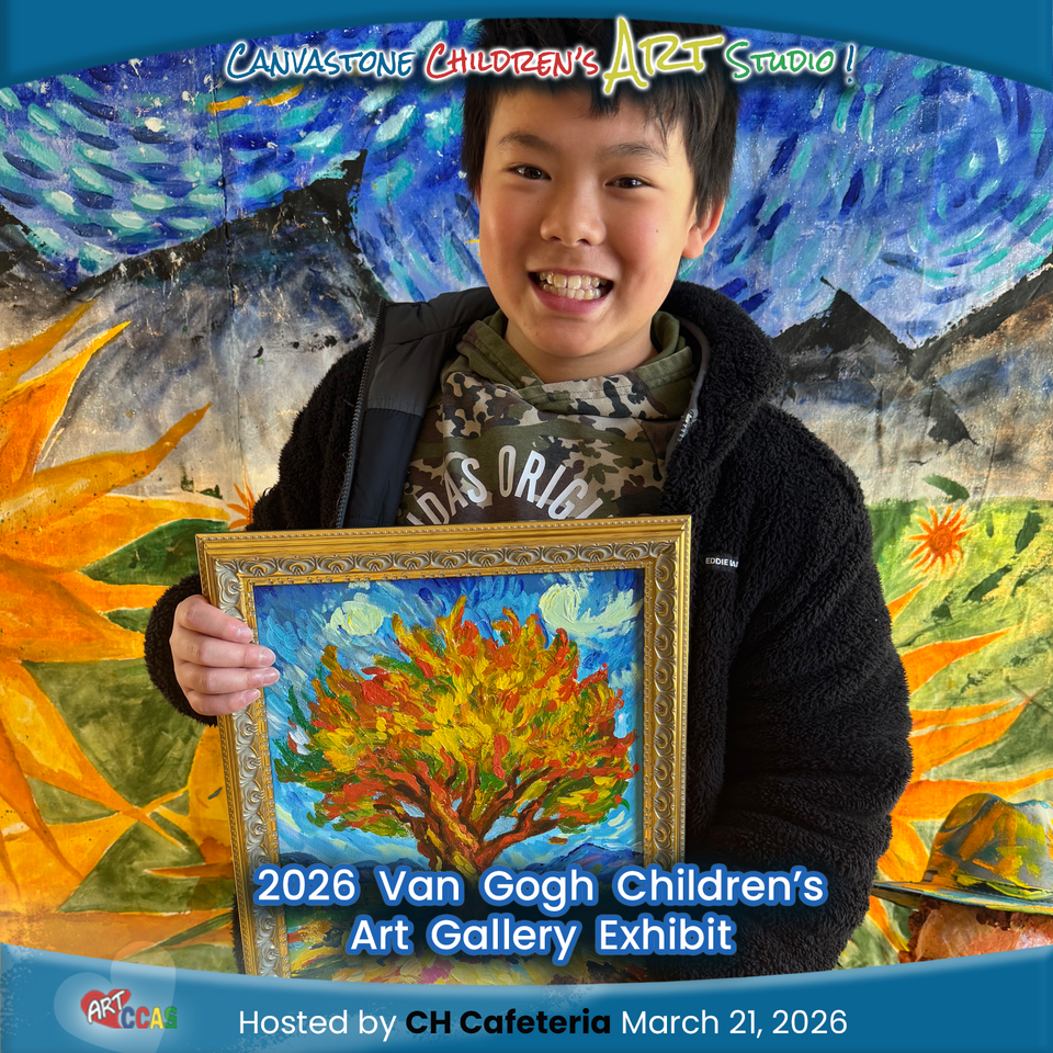 Canvastone Children's Art Exhibit-hosted by CH Cafeteria 8