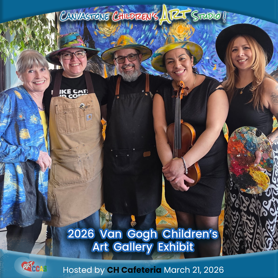 Canvastone Children's Art Exhibit-hosted by CH Cafeteria 13