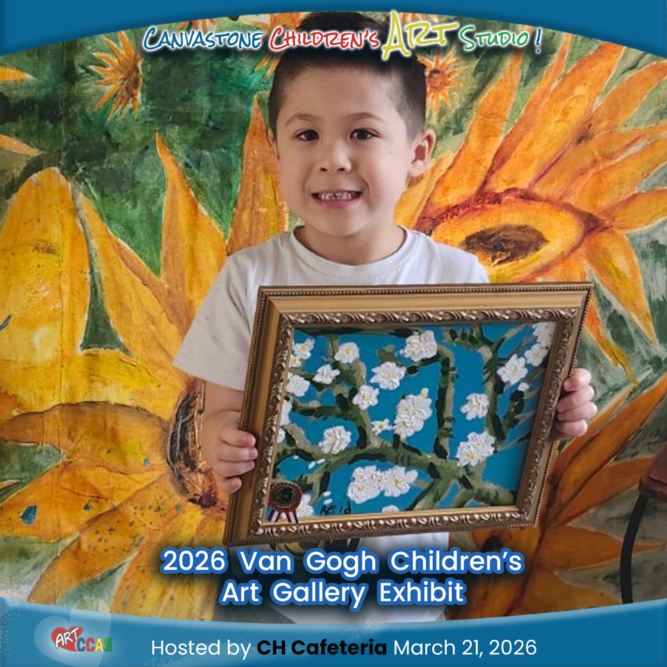 Canvastone Children's Art Exhibit-hosted by CH Cafeteria 9