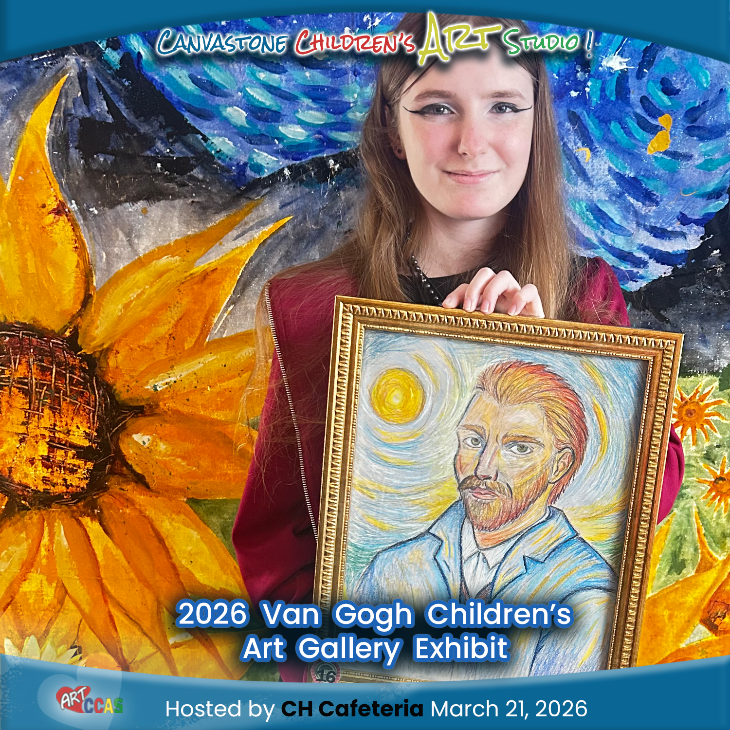 Canvastone Children's Art Exhibit-hosted by CH Cafeteria 14