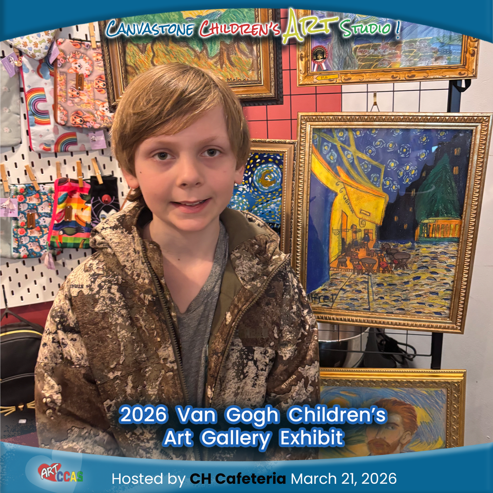 Canvastone Children's Art Exhibit-hosted by CH Cafeteria 3