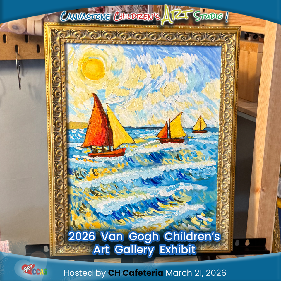 Canvastone Children's Art Exhibit-hosted by CH Cafeteria 4