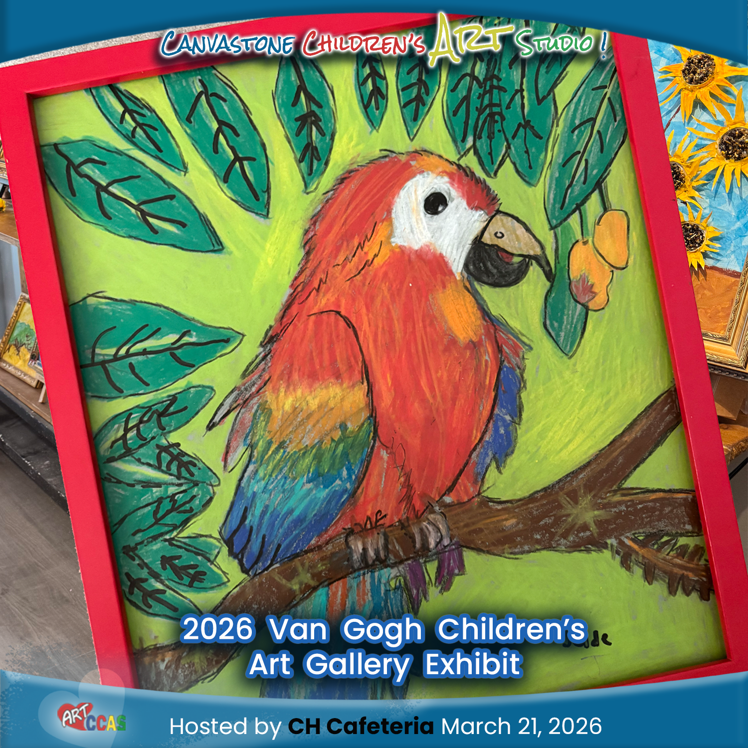 Canvastone Children's Art Exhibit-hosted by CH Cafeteria 5