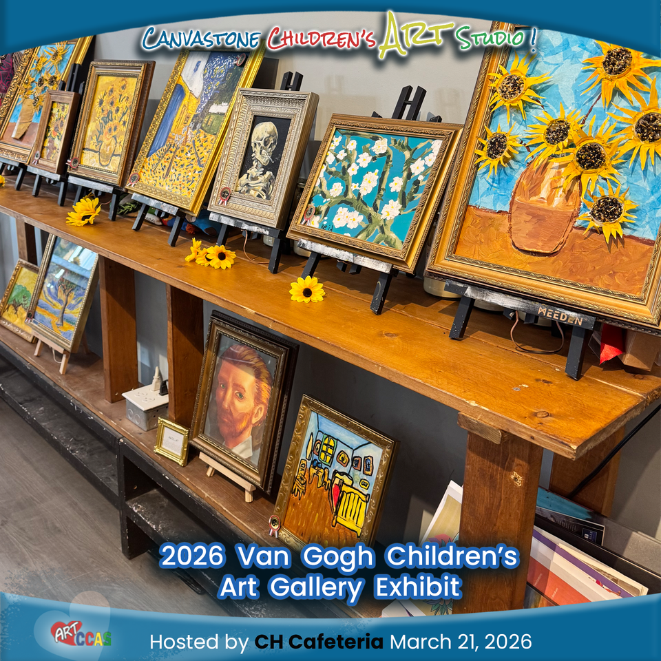 Canvastone Children's Art Exhibit-hosted by CH Cafeteria 6