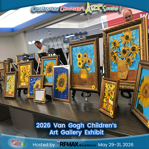 Canvastone Children's Art Exhibit-hosted by Remax Excellence 2