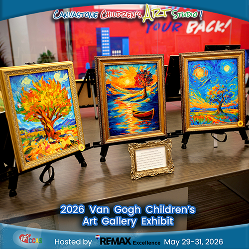 Canvastone Children's Art Exhibit-hosted by Remax Excellence 4
