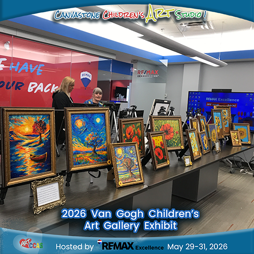 Canvastone Children's Art Exhibit-hosted by Remax Excellence 12