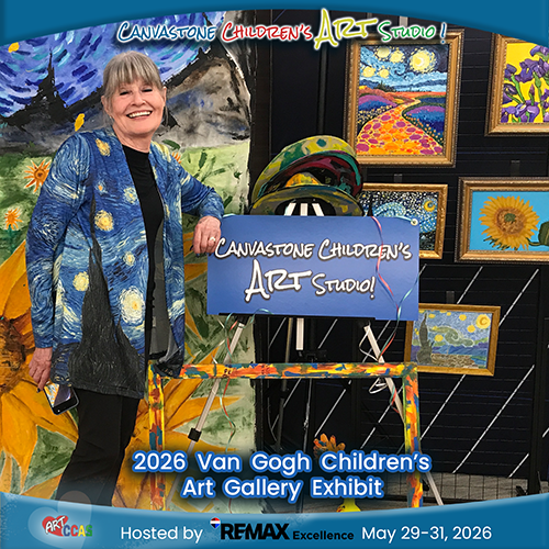 Canvastone Children's Art Exhibit-hosted by Remax Excellence 9 Penny MacInnis