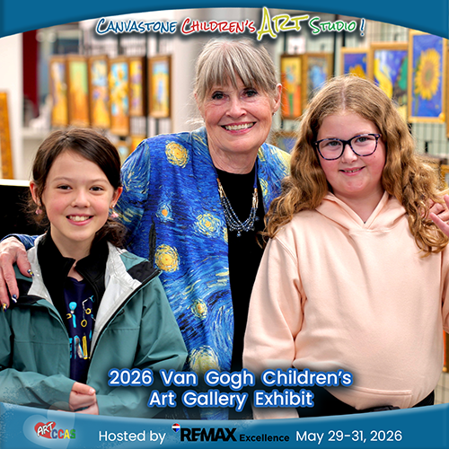 Canvastone Children's Art Exhibit-hosted by Remax Excellence 1