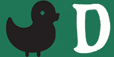 D-Duck D-Duck page in the My ABC Poet Tree Children's Interactive Reading Book