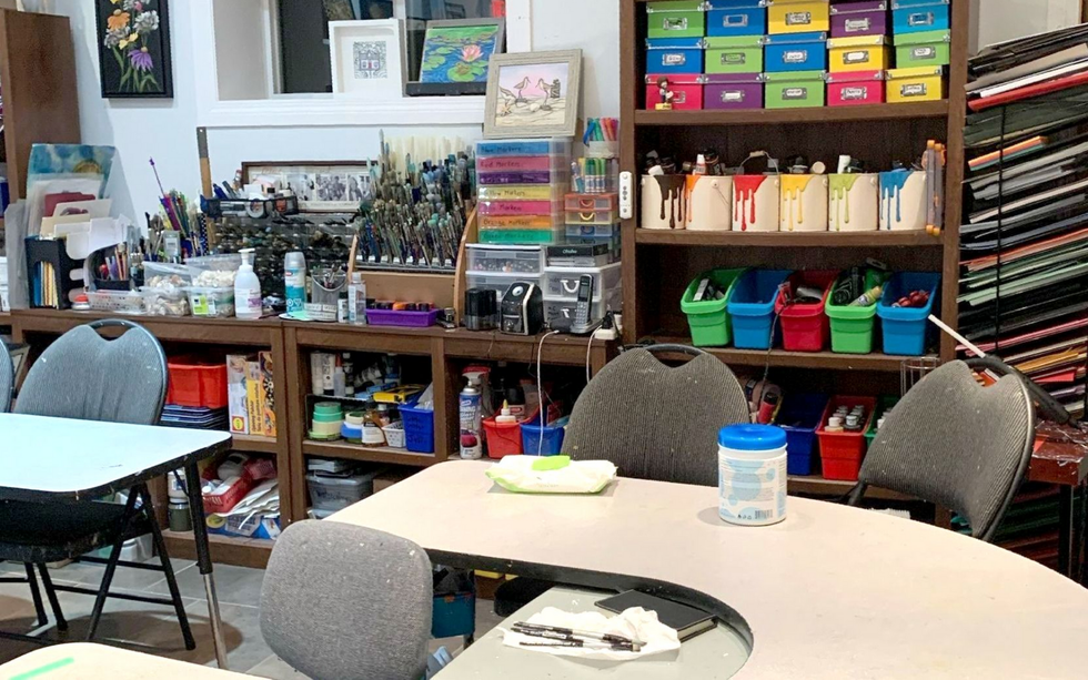 Canvastone Childrens Art Studio - Studio View Canvastone Childrens Art Studio - Studio View