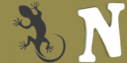 N-Newt N-Newt page in the My ABC Poet Tree Children's Interactive Reading Book
