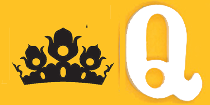 Q-Queen Q-Queen page in the My ABC Poet Tree Children's Interactive Reading Book