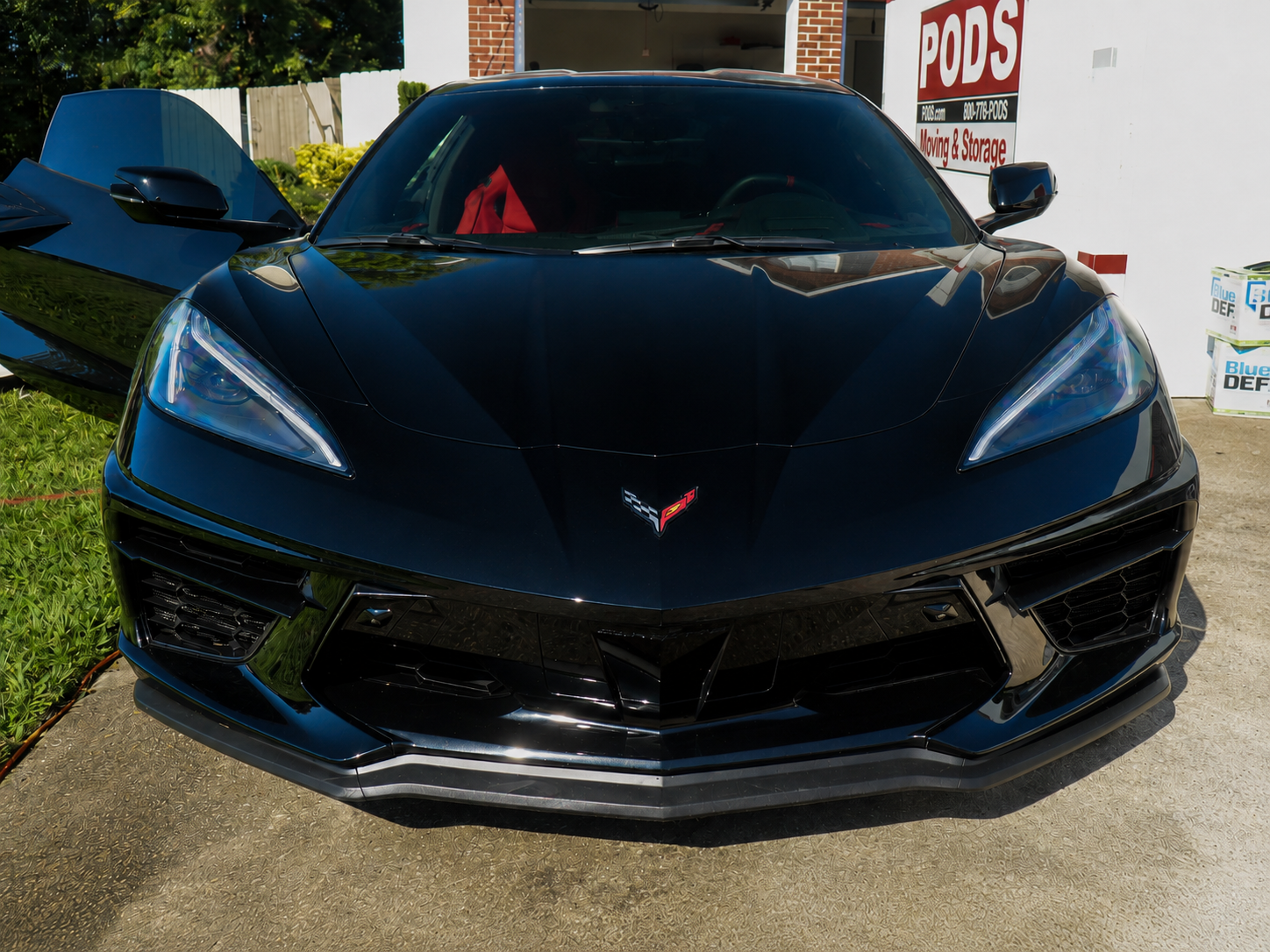 Corvette after detailing
