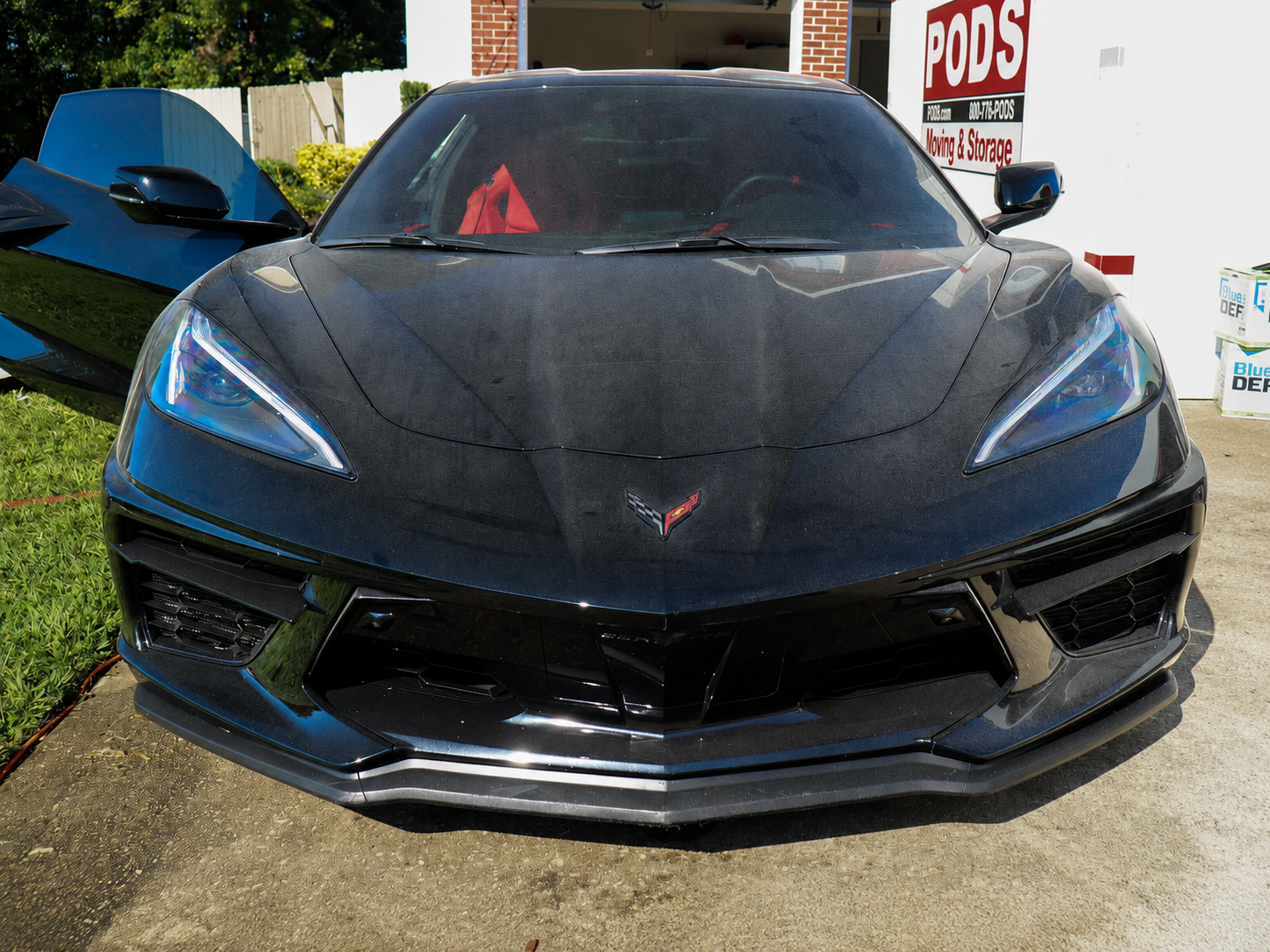 Corvette before detailing