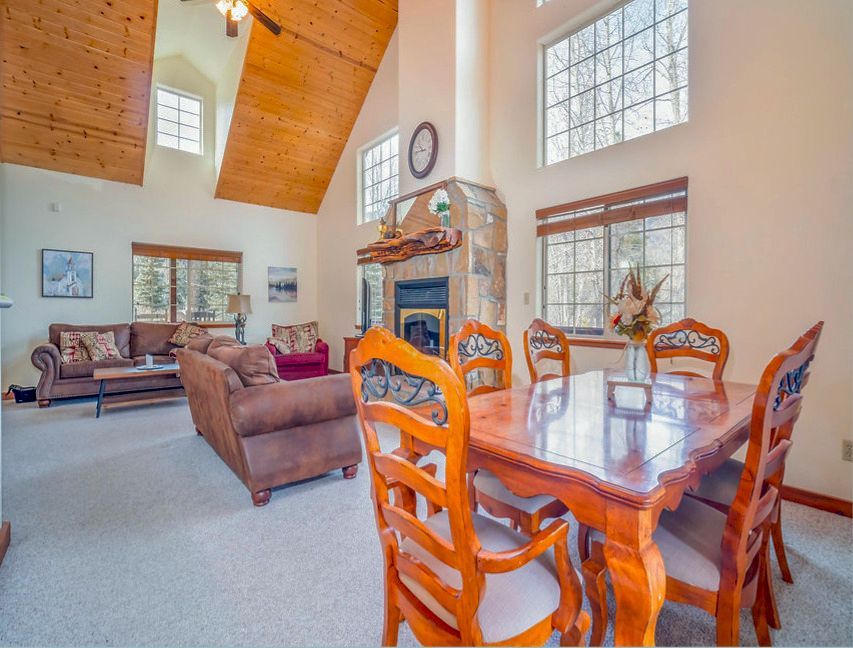 vacation rental living room space