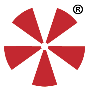 Red and white Yelp logo: a stylized, six-petaled flower shape.