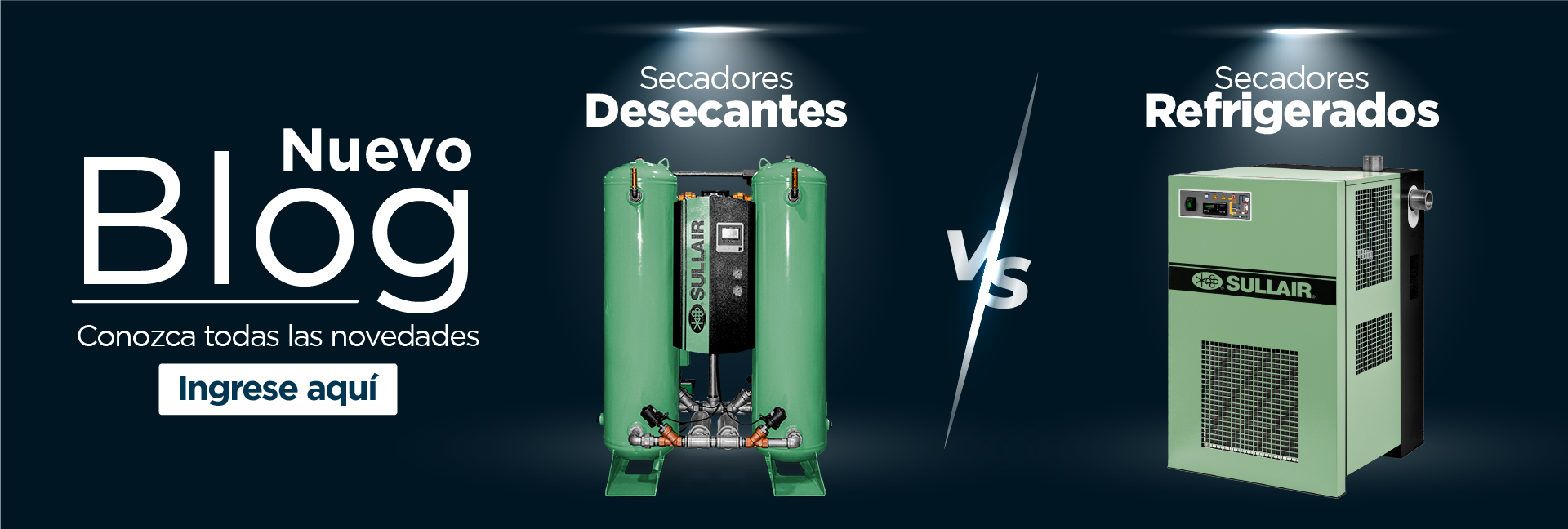 Secadores Sullair, Secadores Desecantes, Secadores Refrigerados, AINSA Colombia, Compresores de Aire Industrial, Compresores de Aire Industrial Bogotá, Compresores de Aire Industrial Cali, Compresores de Aire Industrial Medellín, Compresores de Aire Industrial Colombia,