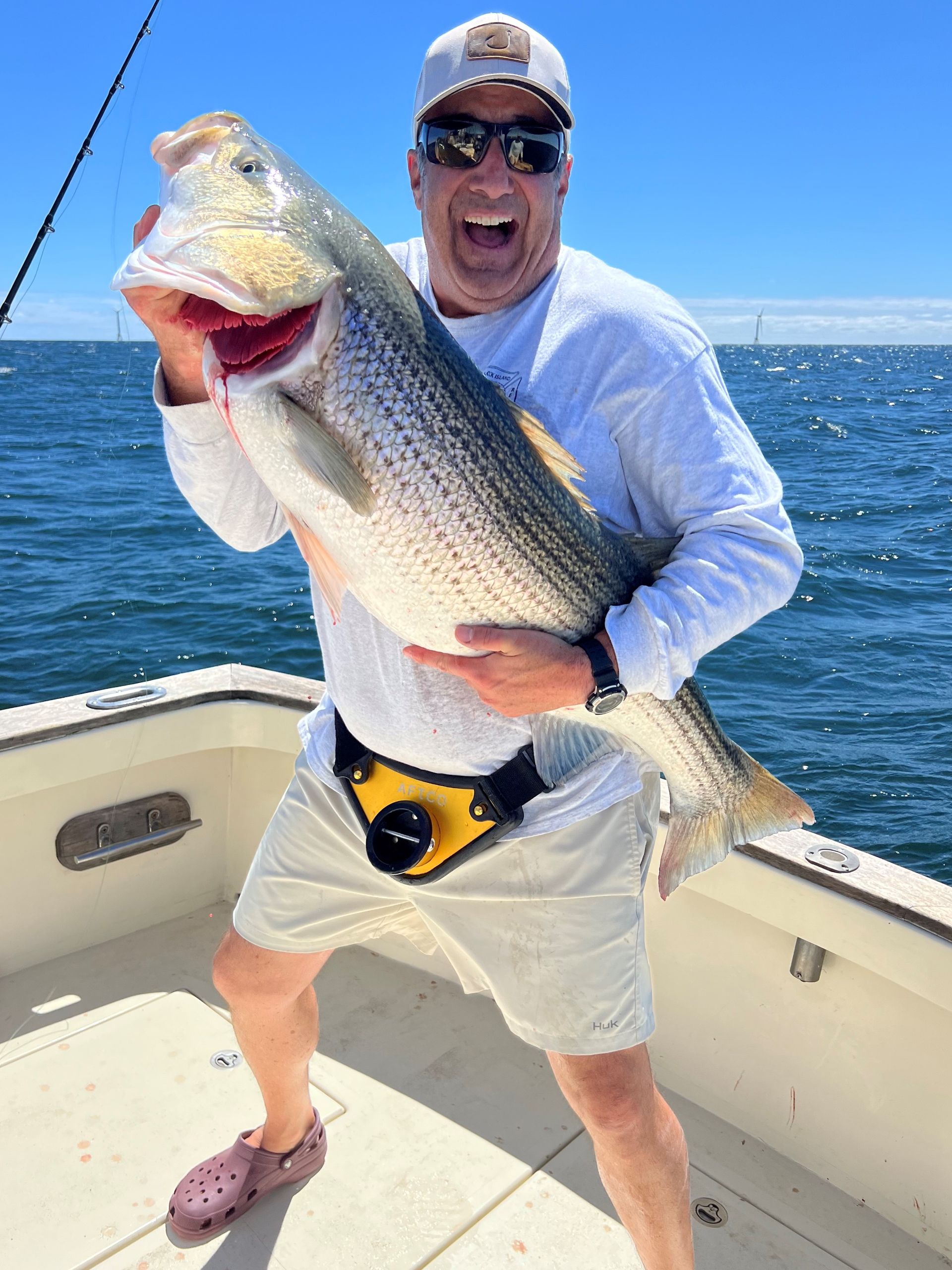 Inshore Striper Fishing  Block Island