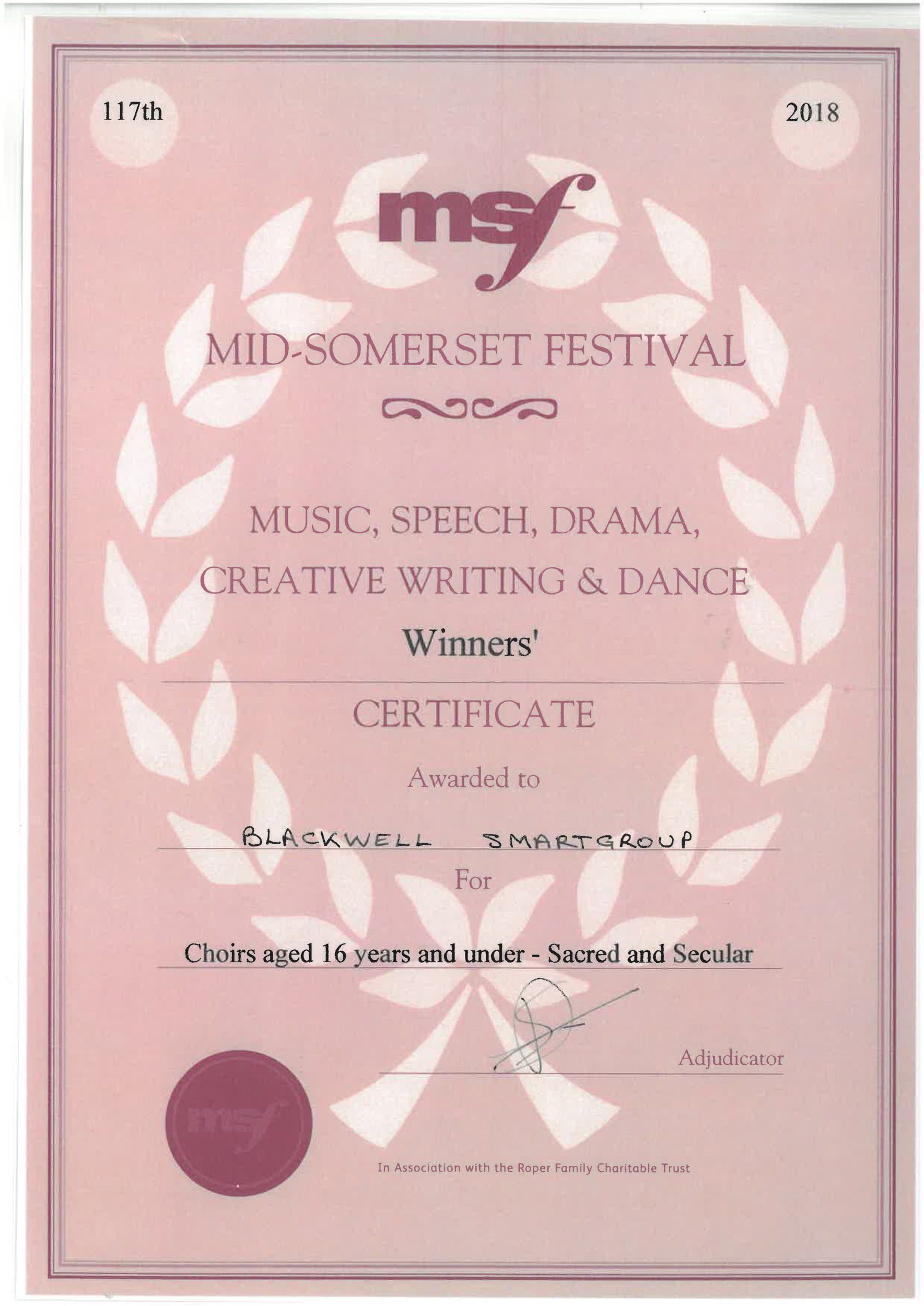 Mid Somerset Festival