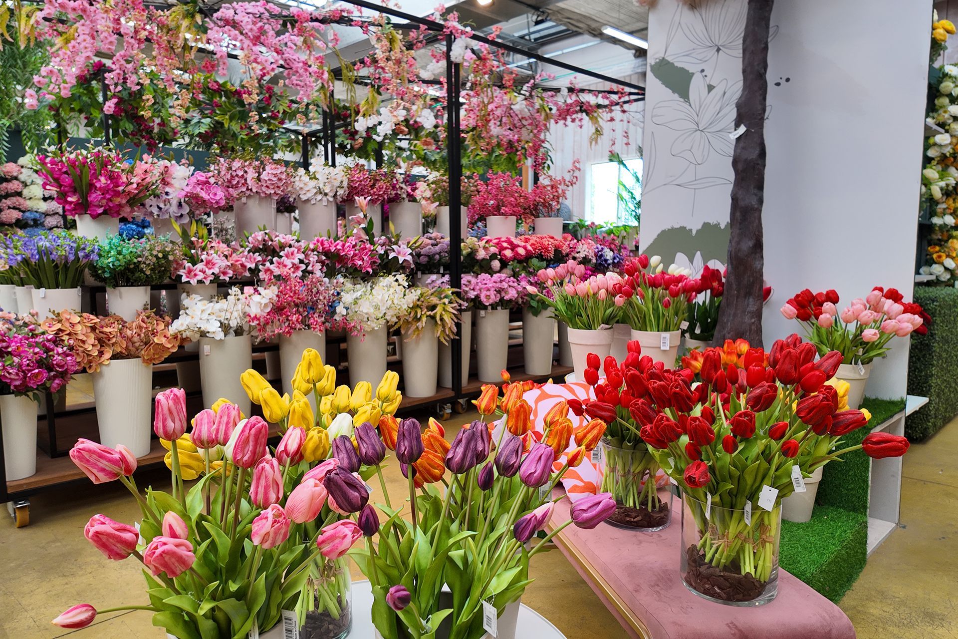 piante e fiori artificiali