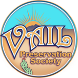 A logo for the vail preservation society