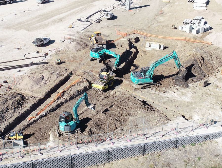 Excavator dry hire Sydney