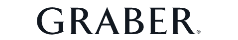 GRABER logo in black serif letters on a white background