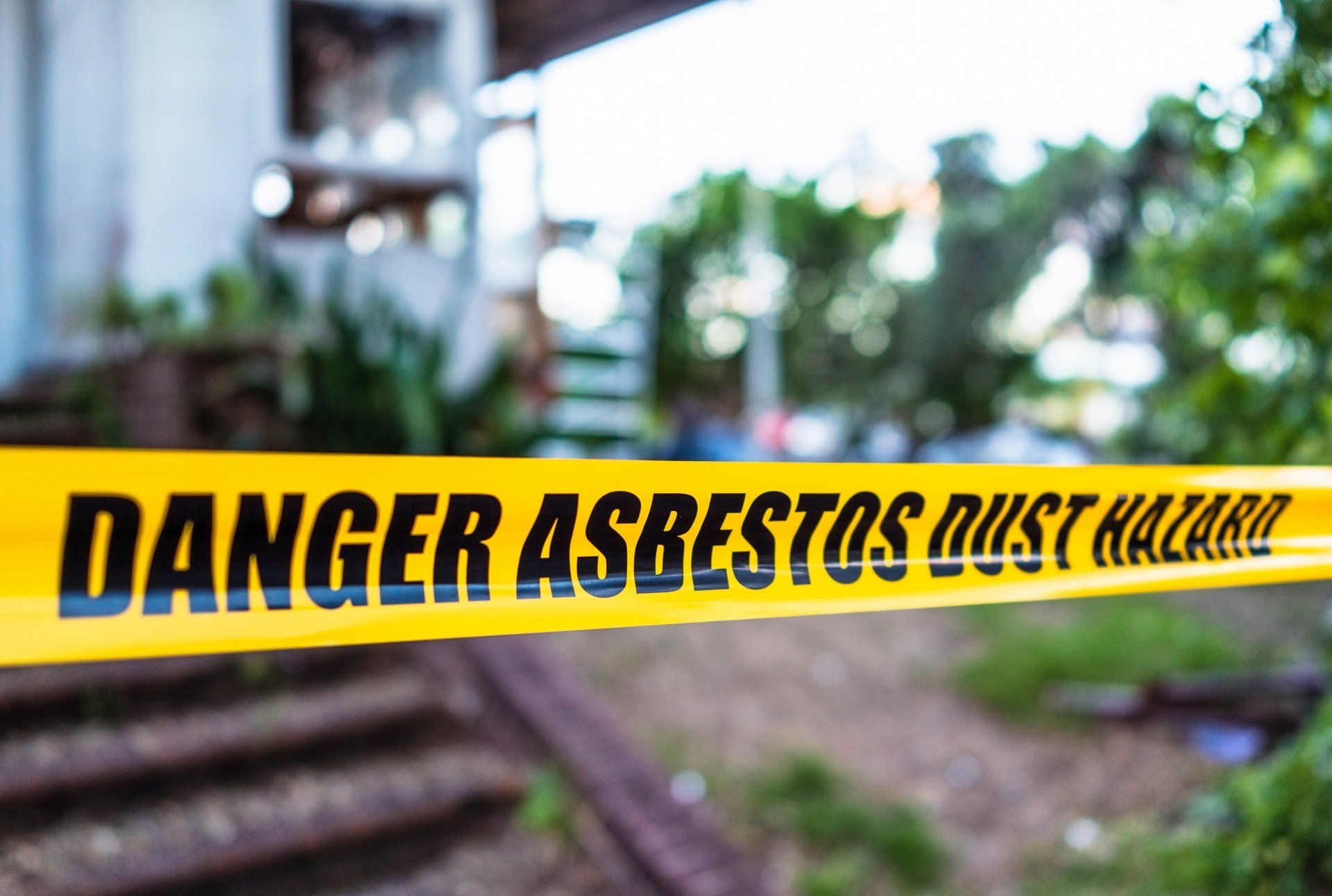 Asbestos Dust Warning — Miranda, NSW — St George & Sutherland Shire Asbestos Removal