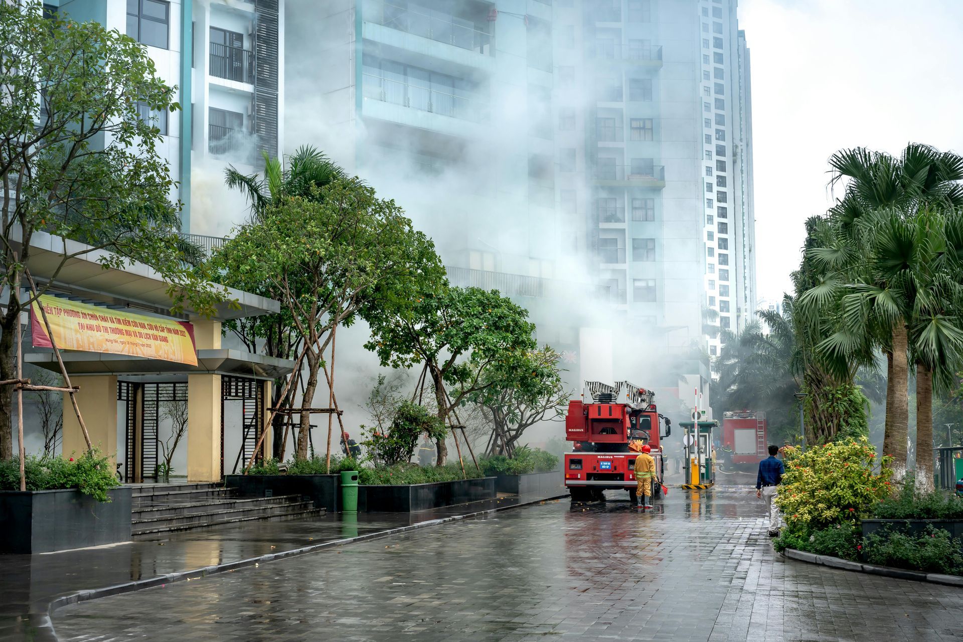 Fire prevention and emergency restoration for commercial buildings in Charlotte.