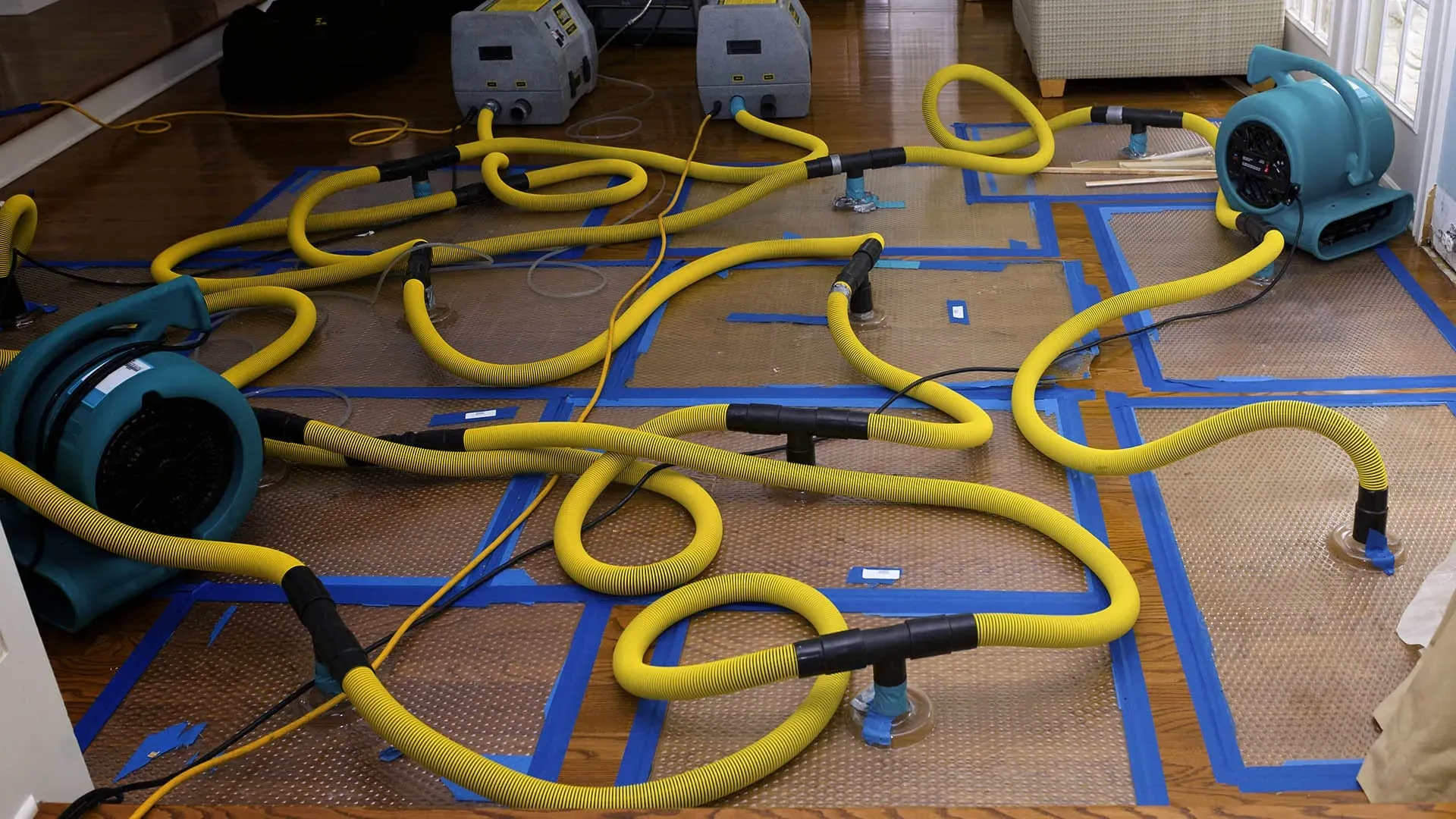 Dehumidifying the Water Damage