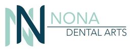 The logo for Three Oaks DentalArts has a tooth on it. Nona Dental Arts logo
