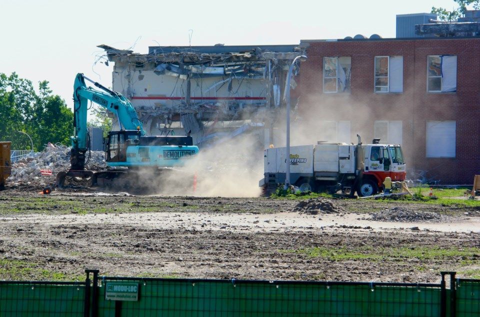 process of demolition
