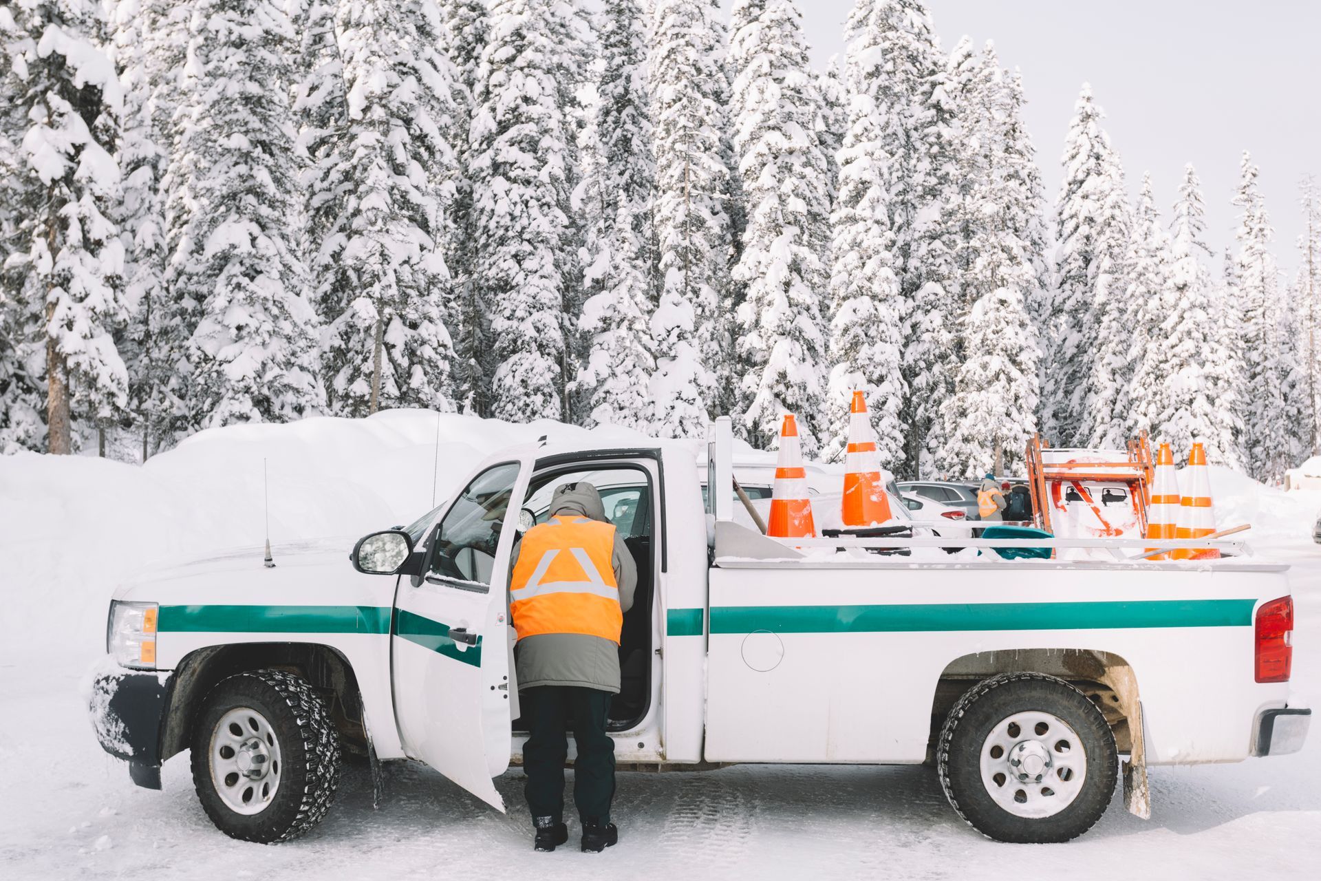 snow plowing and winter salting in Forest Hills, MI
