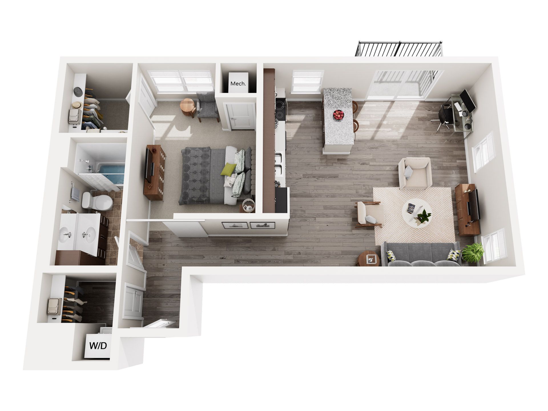 Studio Floor Plan: Stebe