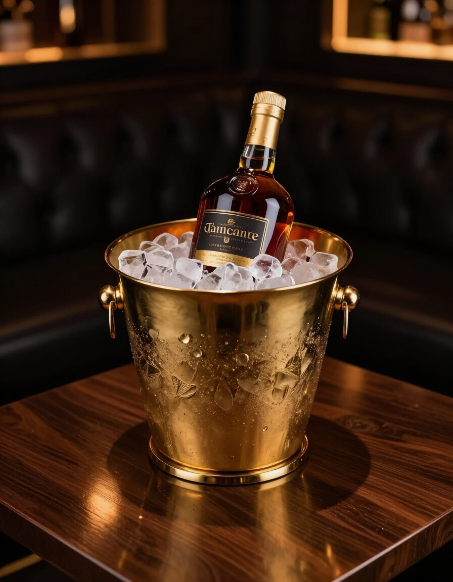 VIP bottle service presentation