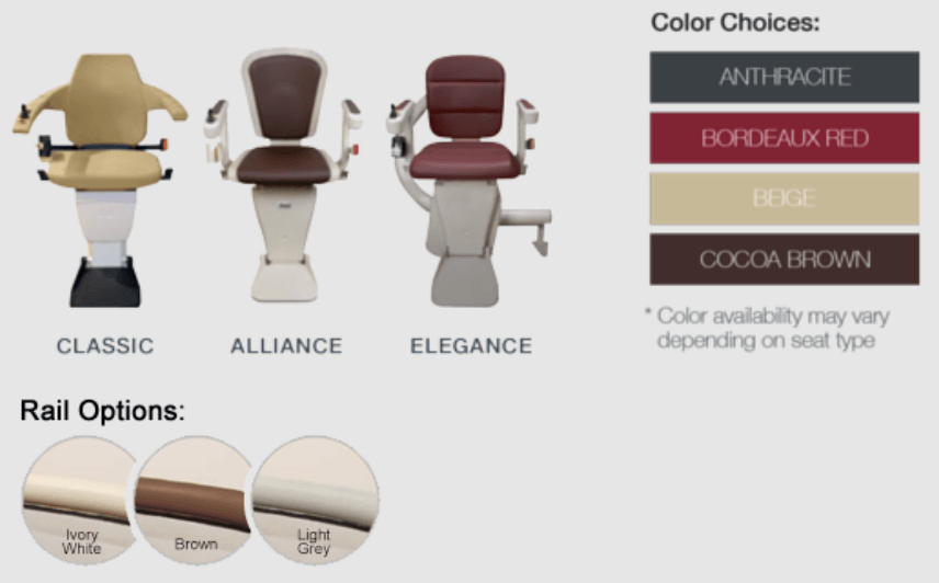 freecurve stair lift - chair lift - smart lift